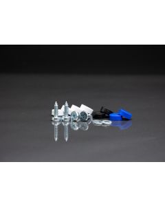 Schrauben-Set 5,5x16mm mit Kappen